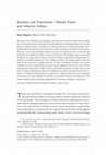 Research paper thumbnail of Residues and Derivations: Vilfredo Pareto and Affective Politics