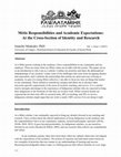 Research paper thumbnail of Métis Responsibilities and Academic Expectations