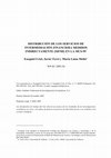 Research paper thumbnail of Distribución de los servicios de intermediación financiera medidos indirectamente (SIMFI) en la MCS-95