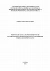 Research paper thumbnail of Proposta de manual de procedimentos de pagamento dos auxílios estudantis na Universidade Federal do Espírito Santo