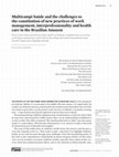 Research paper thumbnail of Multicampi Saúde and the challenges to the constitution of new practices of work management, interprofessionality and health care in the Brazilian Amazon