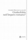 Research paper thumbnail of Pregiudizio culturale o etnico? La percezione dell’identità ebraica in epoca romana