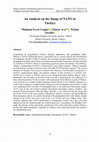 Research paper thumbnail of An Analysis on the Image of NATO in Türkiye