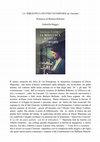 Research paper thumbnail of LA BIBLIOTECA DEI FISICI SCOMPARSI