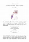 Research paper thumbnail of ORNELLA MALLO "Sarà come non fossimo mai stati" Racconti Ed. FusibiliaLibri