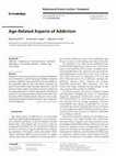 Research paper thumbnail of Age-Related Aspects of Addiction