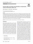 Research paper thumbnail of Ab initio studies of the effect of the fluorination on deprotonation reaction of the benzene sulfonic acid