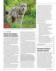 Research paper thumbnail of Planned cull endangers Swedish wolf population