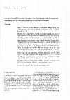 Research paper thumbnail of Larval niche differences between the sibling species, Drosophila montana and D. littoralis (Diptera) in northern Finland