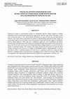 Research paper thumbnail of Tinjauan Sistem Upah Buruh Tani DI Kecamatan Pamijahan, Kabupaten Bogor Dalam Perspektif Hukum Islam