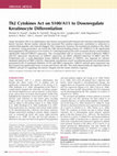 Research paper thumbnail of Th2 Cytokines Act on S100/A11 to Down-regulate Keratinocyte Differentiation: Implications for Atopic Dermatitis