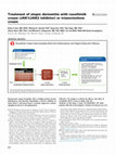 Research paper thumbnail of Treatment of atopic dermatitis with ruxolitinib cream (JAK1/JAK2 inhibitor) or triamcinolone cream