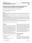 Research paper thumbnail of Transcriptomic analysis of hidradenitis suppurativa skin suggests roles for multiple inflammatory pathways in disease pathogenesis