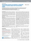 Research paper thumbnail of First Trimester Cesarean Scar Pregnancy: A Comparative Analysis of Treatment Options from the International Registry