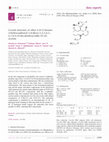 Research paper thumbnail of Crystal structure of ethyl 2-[9-(5-bromo-2-hydroxyphenyl)-1,8-dioxo-1,2,3,4,5,6,7,8,9,10-decahydroacridin-10-yl]acetate