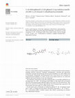 Research paper thumbnail of 1-(4-Nitrophenyl)-2-({4-phenyl-5-[(p-tolyloxy)methyl]-4H-1,2,4-triazol-3-yl}sulfanyl)acetamide