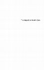 Research paper thumbnail of Mercy under Conditions of Scarcity and the Need for Organization; or, Where is the Humane Ethos Located in the Health-Care System? An Outline of the Problem