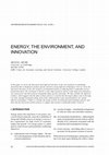 Research paper thumbnail of Energy, the Environment, and