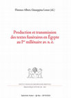 Research paper thumbnail of La tombe de Pabasa (TT 279): un maillon dans la chaîne de transmission des textes funéraires tardifs