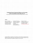 Research paper thumbnail of Estimating Peanut Production Efficiency and Assessing