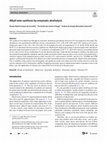 Research paper thumbnail of Alkyd resin synthesis by enzymatic alcoholysis