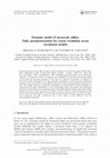 Research paper thumbnail of Dynamic model of mesoscale eddies. Eddy parameterization for coarse resolution ocean circulation models