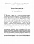 Research paper thumbnail of LEXICAL CHOICES AND PRAGMATIC ACTS IN COMMERCIAL MOTORISTS DISCOURSE IN LAGOS STATE NIGERIA 1