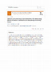 Research paper thumbnail of Influence of leadership on  job satisfaction: the moderating effects of follower indivisual-level masculinity-femininity values