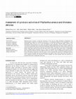 Research paper thumbnail of Assessment of cytotoxic activities of Phyllanthus amarus and Monstera deliciosa