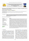 Research paper thumbnail of Determination of the development of settlements above earthquake susceptibility classes in Atakum district (Samsun/Türkiye)