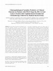 Research paper thumbnail of Clinicopathological variables predictive of clinical outcome in patients with FIGO stage Ib2-IIb cervical cancer treated with cisplatin-based neoadjuvant chemotherapy followed by radical hysterectomy