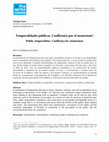 Research paper thumbnail of Temporalidades públicas. Conflicto(s) por el momentum