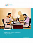 Research paper thumbnail of Managing Conflict of Interest in Afghanistan's Public Administration