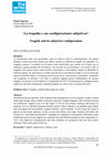 Research paper thumbnail of La tragedia y sus configuraciones subjetivas