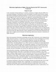 Research paper thumbnail of Blockchain Applications in Higher Education Based on the NIST Cybersecurity Framework