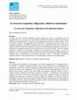 Research paper thumbnail of IL novecento Argentino. Migración y dialectos suburbanos 1