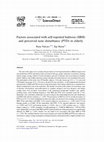 Research paper thumbnail of Factors associated with self-reported halitosis (SRH) and perceived taste disturbance (PTD) in elderly