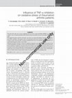 Research paper thumbnail of Influence of TNF-α inhibition on oxidative stress of rheumatoid arthritis patients