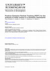 Research paper thumbnail of Positron Emission Particle Tracking (PEPT) for the analysis of water motion in a domestic dishwasher