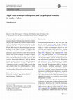 Research paper thumbnail of Algal mats transport diaspores and carpological remains in shallow lakes