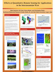 Research paper thumbnail of Efforts at Quantitative Remote Sensing for Applications in the Intermountain West