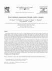 Research paper thumbnail of Solar radiation transmission through conifer canopies