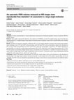 Research paper thumbnail of Are pancreatic IPMN volumes measured on MRI images more reproducible than diameters? An assessment in a large single-institution cohort