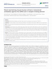 Research paper thumbnail of Novel neutralizing mouse-human chimeric monoclonal antibodies against the SARS-CoV-2 receptor binding domain