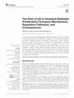 Research paper thumbnail of The Role of pHi in Intestinal Epithelial Proliferation–Transport Mechanisms, Regulatory Pathways, and Consequences