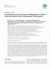 Research paper thumbnail of Association between Serum Matrix Metalloproteinase- (MMP-) 3 Levels and Systemic Lupus Erythematosus: A Meta-analysis