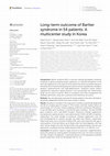 Research paper thumbnail of Long-term outcome of Bartter syndrome in 54 patients: A multicenter study in Korea