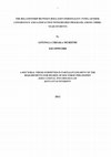 Research paper thumbnail of The Relationship between Holland’s Personality Types, Gender, Congruence and Satisfaction with Degree Programs among Thirdyear Students