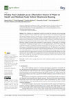 Research paper thumbnail of Prickly Pear Cladodes as an Alternative Source of Water in Small- and Medium-Scale Yellow Mealworm Rearing