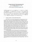 Research paper thumbnail of Language in the study of Munda agricultural rituals: The ethnolinguistic work of Osada Toshiki